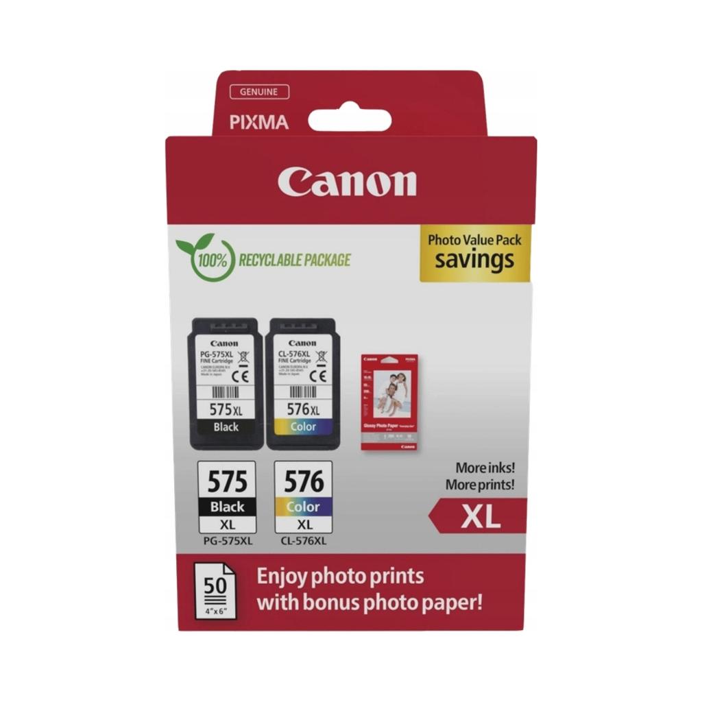 Canon Pg-575Xl / Cl-576Xl Photo Value Pack 5437C006 Original 1 Pc