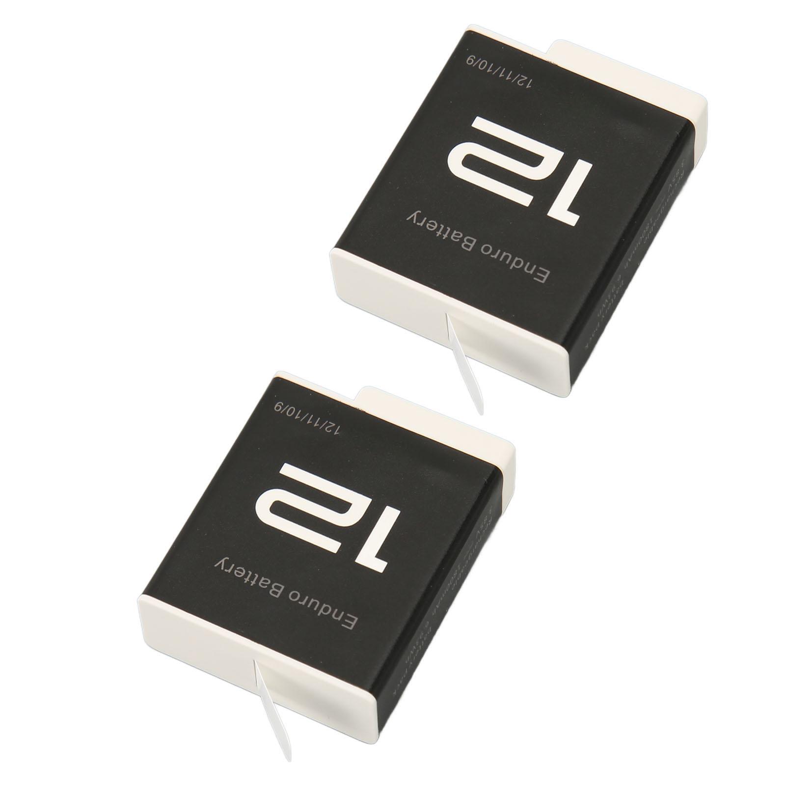 

2 шт. 1800 мАч аккумулятор для камеры со встроенной защитой цепи, большая емкость для перезаряжаемой камеры