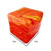 Squishy Geometric Ice Cube Maltose Squeezing Balls Pinch Finger Fidget Toy Kids Adults Stress-Relieving Slow Rebound Toy Gifts
