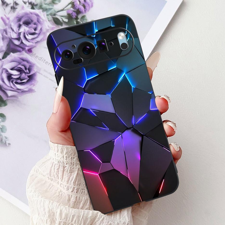 For Google Pixel 9 Pro Case Pixel9A New Fashion Painted Cover Soft TPU Phone Case For Google Pixel 9A Pixel9 Pro Back Cover Bags