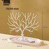 Deer Tree Shaped Jewelry Storage Rack for Earrings & Necklaces