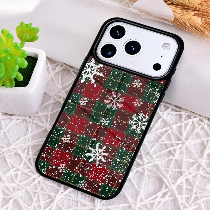 Christmas Tree Phone Case for iPhone 17 Air 16 15 11 12 14 13 Pro Max Shockproof Cover