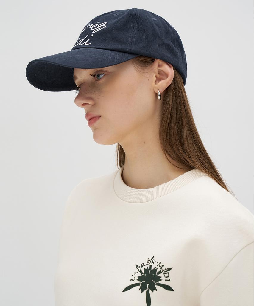 Lapeulemidi Classic Drawing Ball Cap Navy