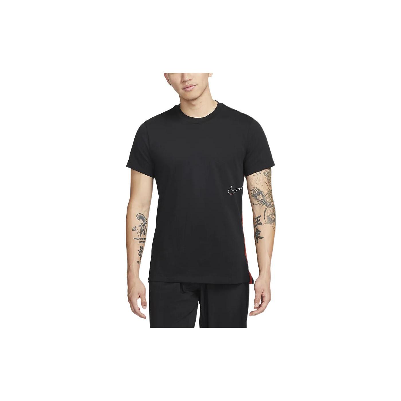 

New Nike Set in Sleeve T Shirt Men s Black DM6669-010 XL