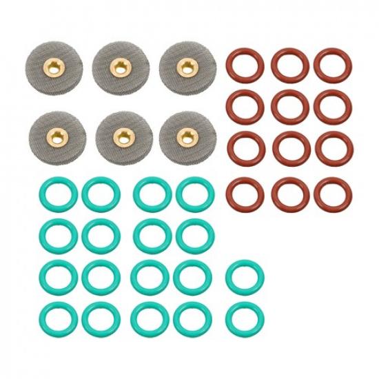 Stubby Gas Lens TIG Welding Torch 87Pack For WP-17/18/26 #12 Glass Cup Collets