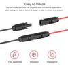 12AWG Solarmodul zu XT60 Adapterkabel 5m/3m für ALLPOWERS R600 R1500 R2500 Ecoflow River Delta Anker Bluetti Solargenerator