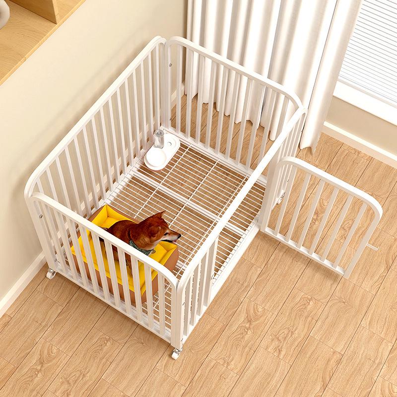 Foldable Dog Fence & Bed for Small to Medium Breeds - Corgi, Teddy, Bichon