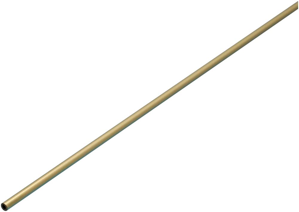 Albion Alloys Brass x 305mm Pack of Hobby AALMBT10 Ultra-Fine Pipe, 1.0 0.8mm, Long, 3, Material,