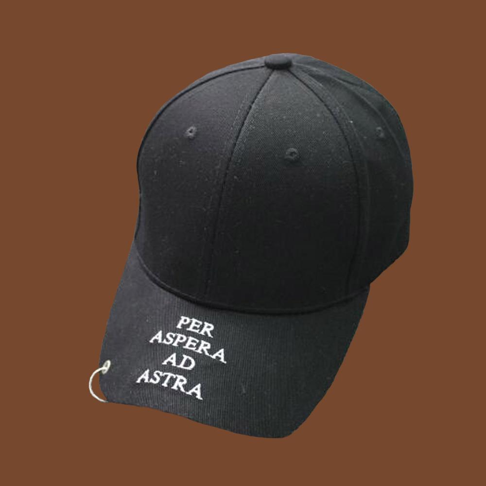 Women Men Hip Hop Kpop Snapback Baseball Cap One Tone With Ring Sport Dancing Travel Lover Dad Hat Caps Streetwear Adjustable Size