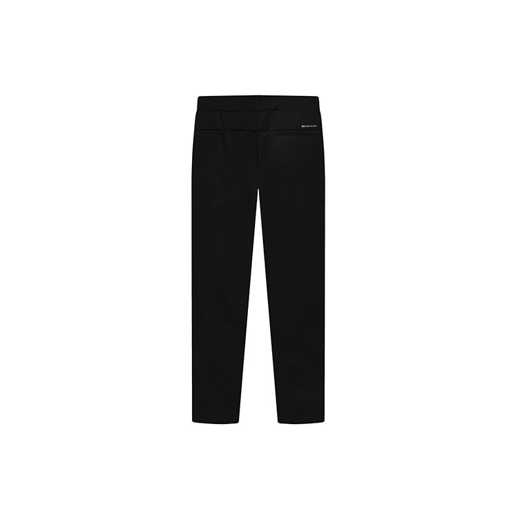 FILA Solid Basic Knit Casual Long Pants Men bottoms Black F11M247606FBK