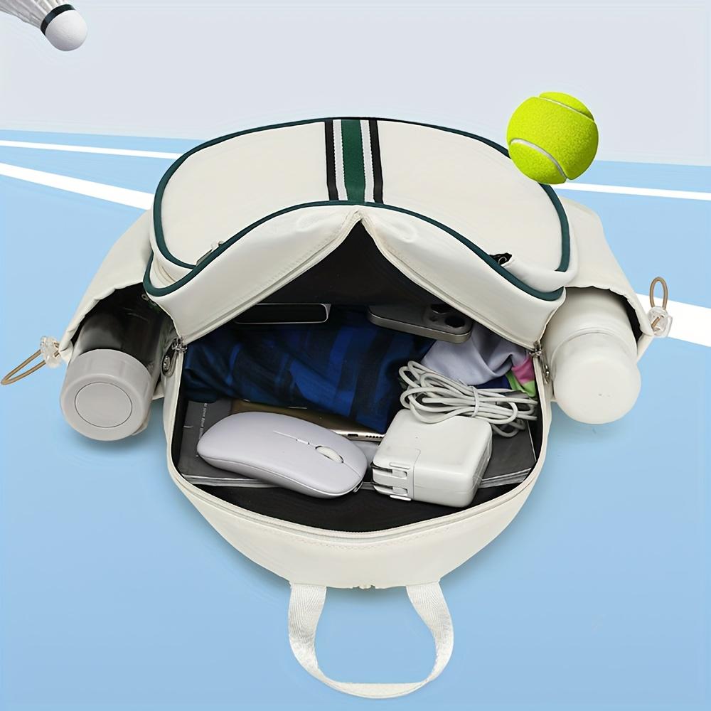 Tennis Sling Crossbody Backpack  Tennis Racket Bags For Women Men Suitable For Pickleball Tennis Badminton