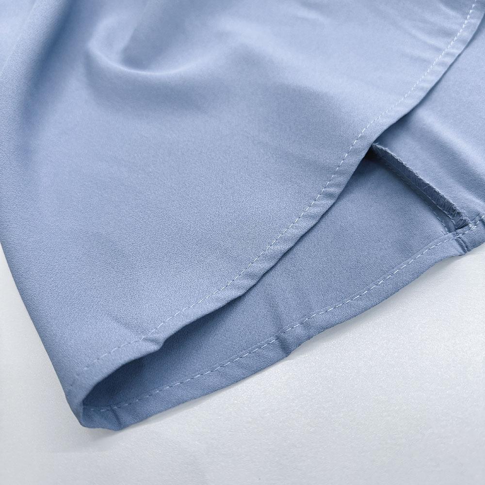 Fashionable Design V-Neck Slim Fit Women's French Chiffon A-Line Dress Cross-Border Women's Spring Summer Hot-Selling Skirt