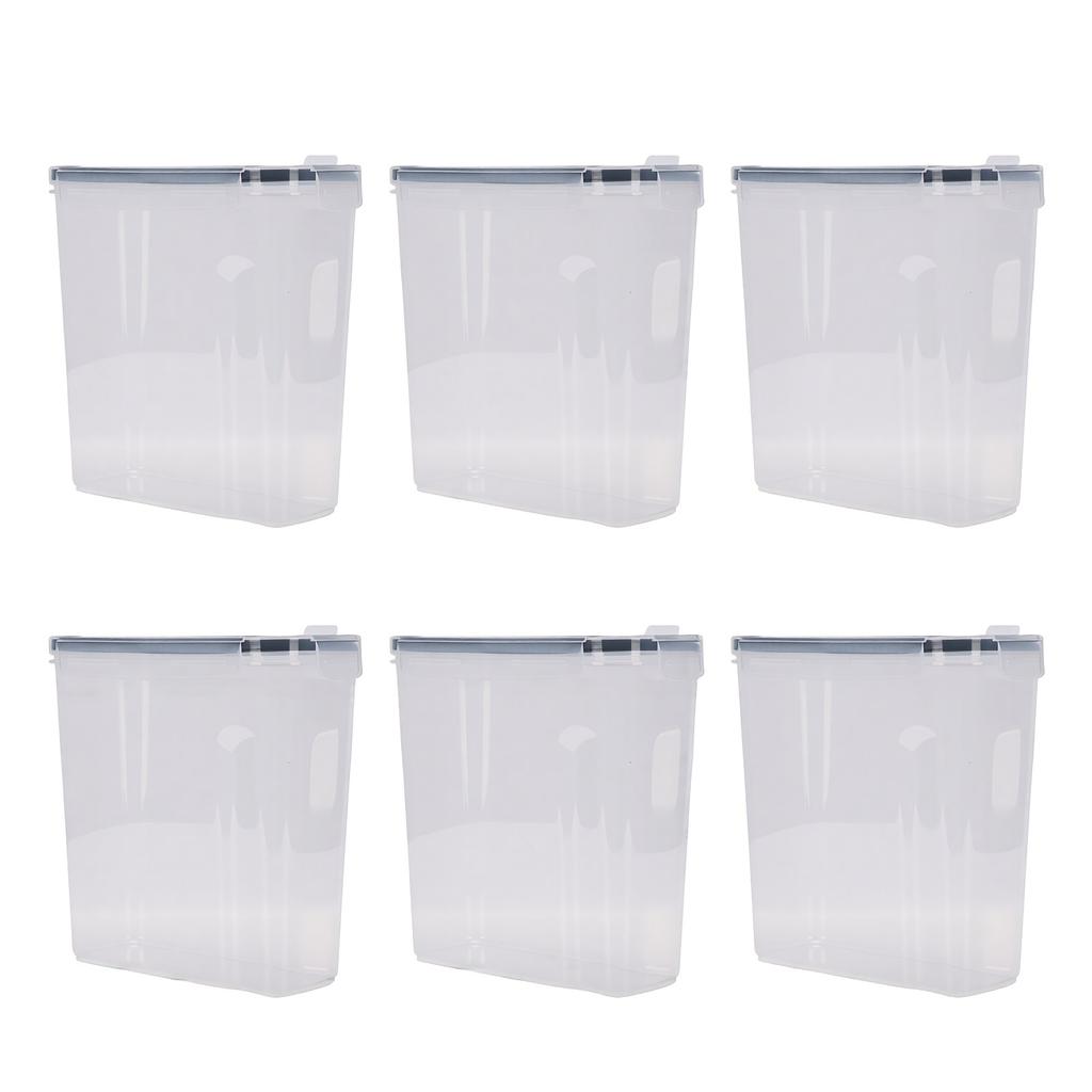 6PCS Filament Storage Boxes with 24 Labels 1 Marker 3D Printing Filament Spool Container for Home Use Water and Dust