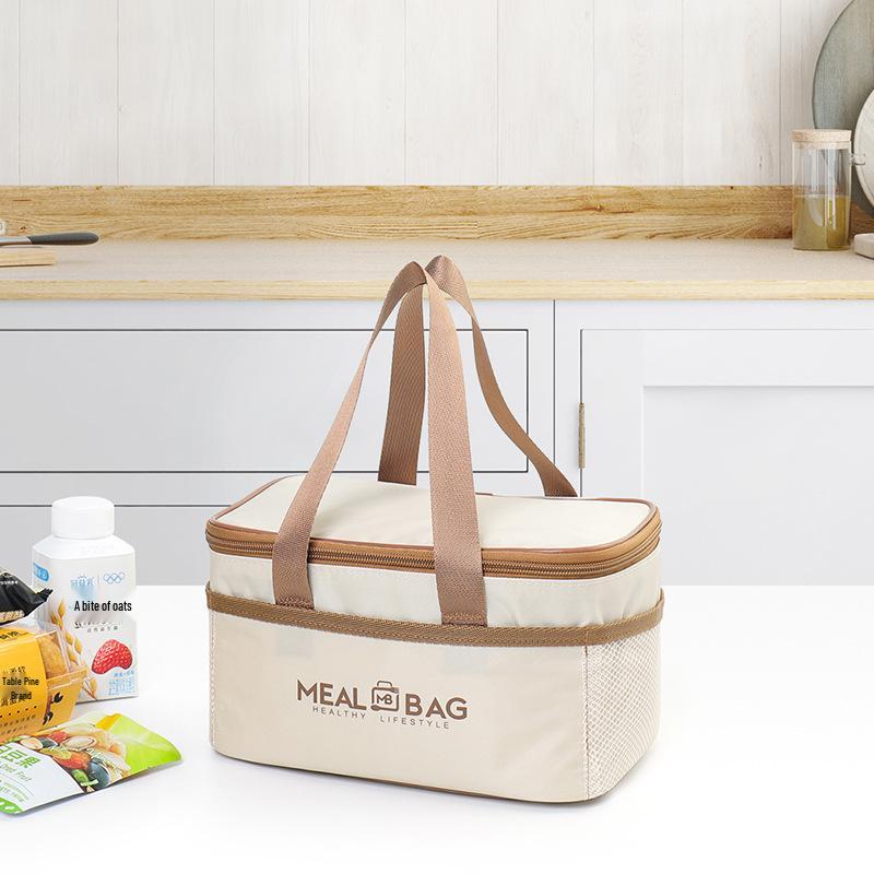 Vodotěsná Izolovaná Taška na Bento Oběd s Zesílenou Hliníkovou Fólií pro Kancelářské Pracovníky a Studenty