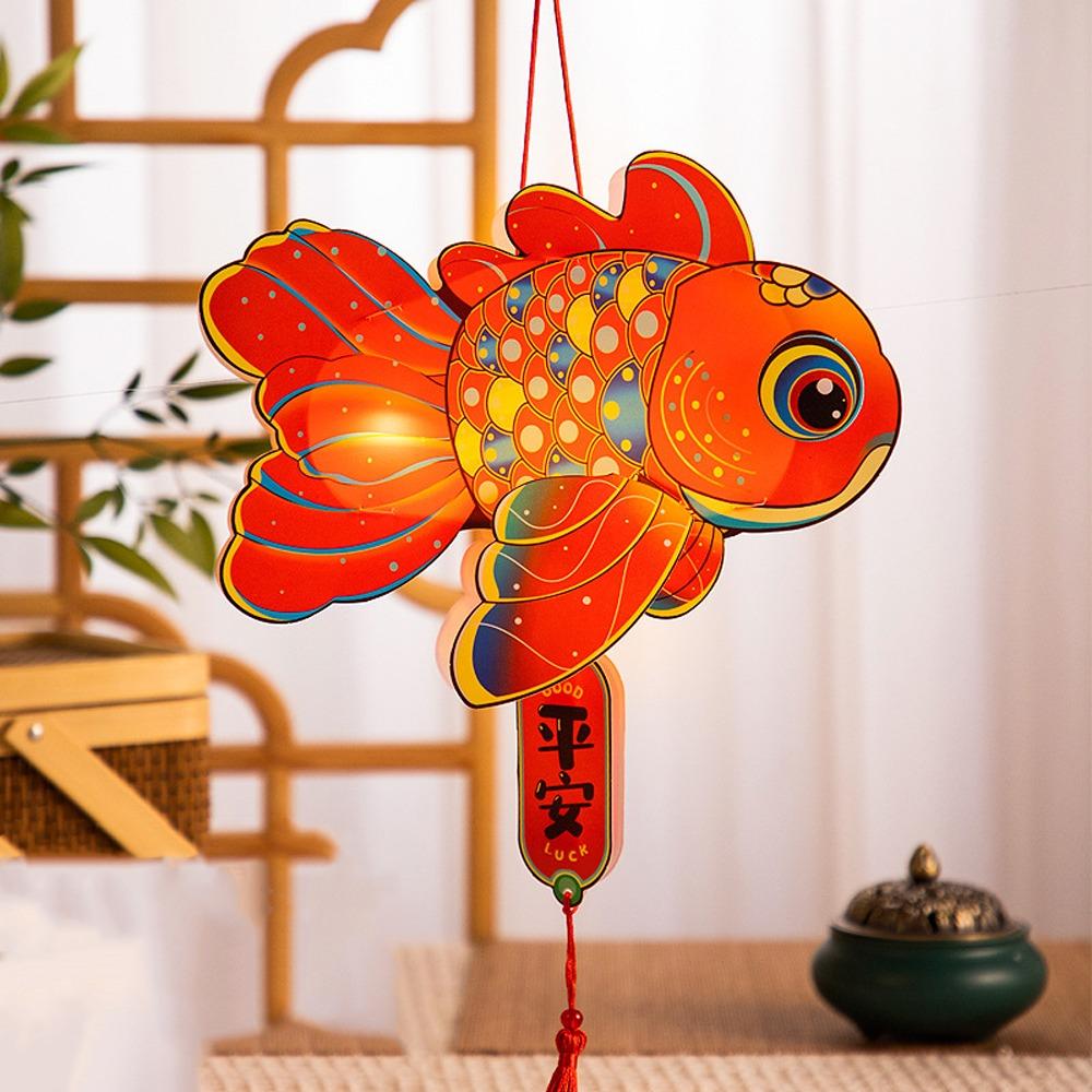 Cartoon Mid-Autumn Rabbit Lantern Chinese Style LED Lantern Toys  Good Luck Gift