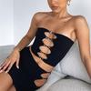 Women's Rhinestone Sparkling Intimate Bodysuit Rhinestone Bodystocking Lingerie