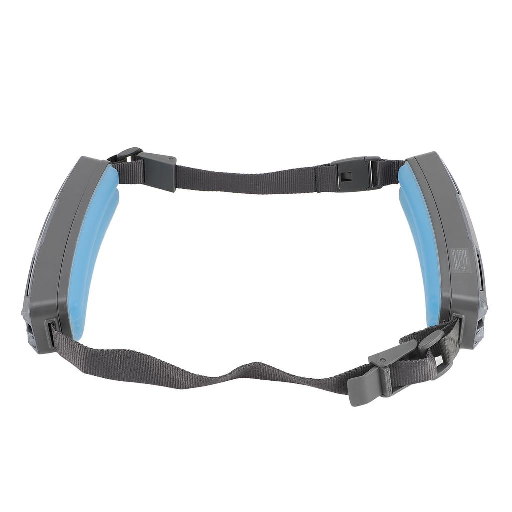 Tragbarer Hüftventilator Doppelseitige Kühlung mit verstellbarem Gürtel 6500 U/min Freihändig Wiederaufladbar für