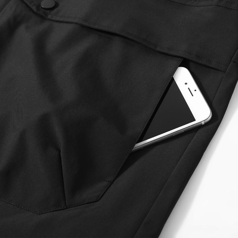 Plus Size 5XL-12XL Autumn Waterproof Trench Coat for Men Oversize Windbreaker Hooded Casual Men's Black Jackets