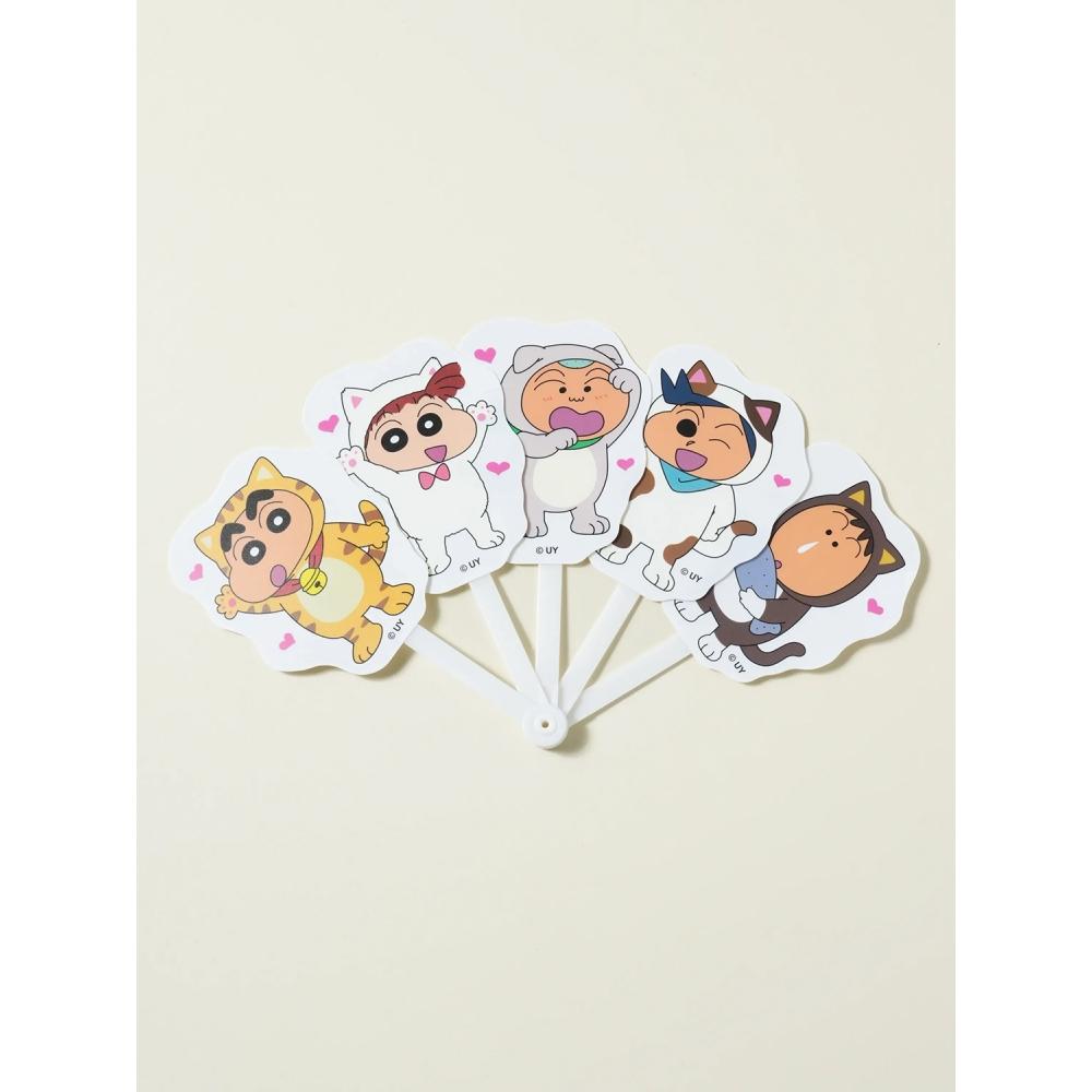 Daiso 5 Tier Folding Fan Zoo