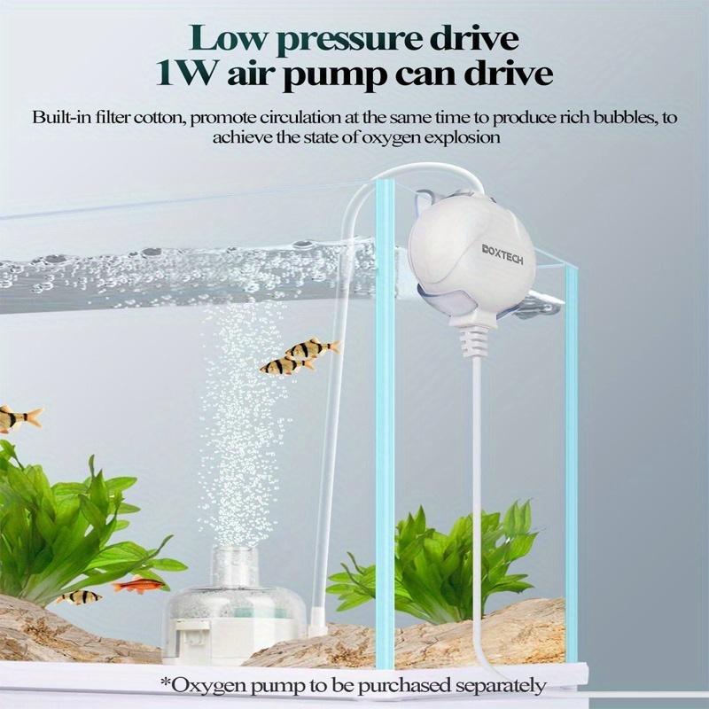 1 aquarium sponge filter, small fish tank filter, suitable for fish tanks under 5 gallons (excluding air pump)
