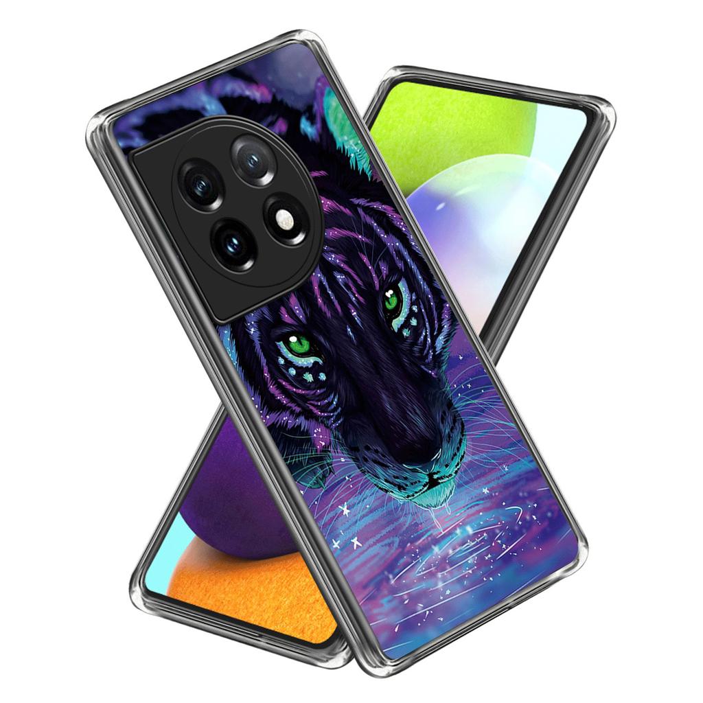 For OnePlus Ace 3 5G/12R 5G Case Slim Pattern Printed TPU Phone Cover