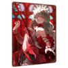 Anime Girl Metal Wall Art Custom Printed Decorative Iron Painting for Home Decoration