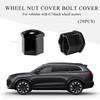20Pcs Car Wheel Nuts Caps Protector Tyre Bolts Outward Decoration Studs Hub Cover Caps Gloss 17mm/19mm/21mm
