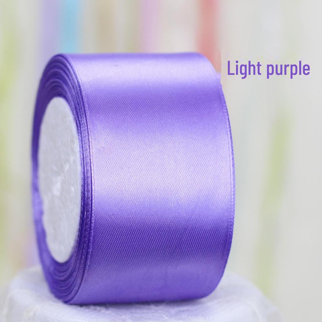 5cm Satin Flower Bow Ribbon for Cakes and Gift Boxes