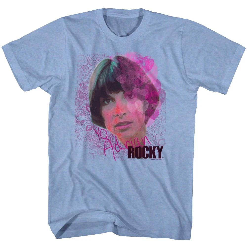 Rocky Movie Adrian Photo Hearts Yo Adrian Men s T Shirt S