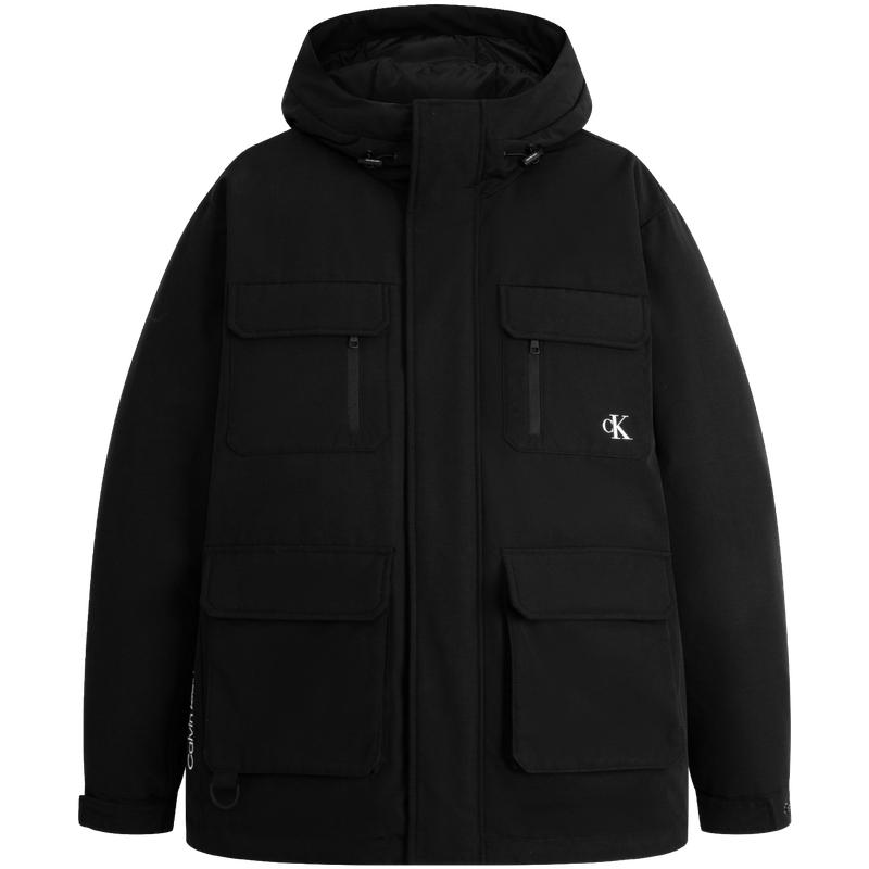 Calvin Klein Down Jackets Men's Hooded Moderate Parka Down Jacket J325485
