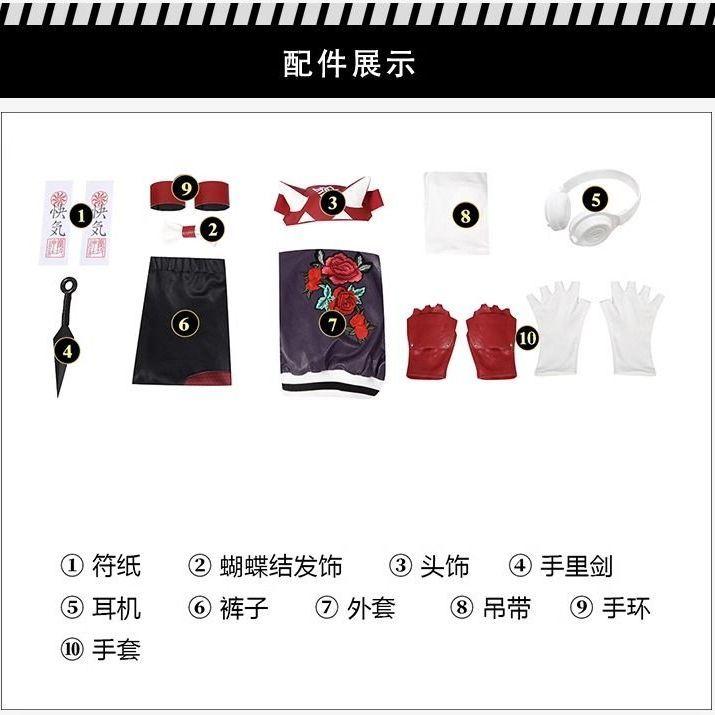 

Игра Overwatch Кирико Костюм для косплея Униформа Хэллоуин Карнавальная вечеринка Рождество Игра Роль Одежда XXXL