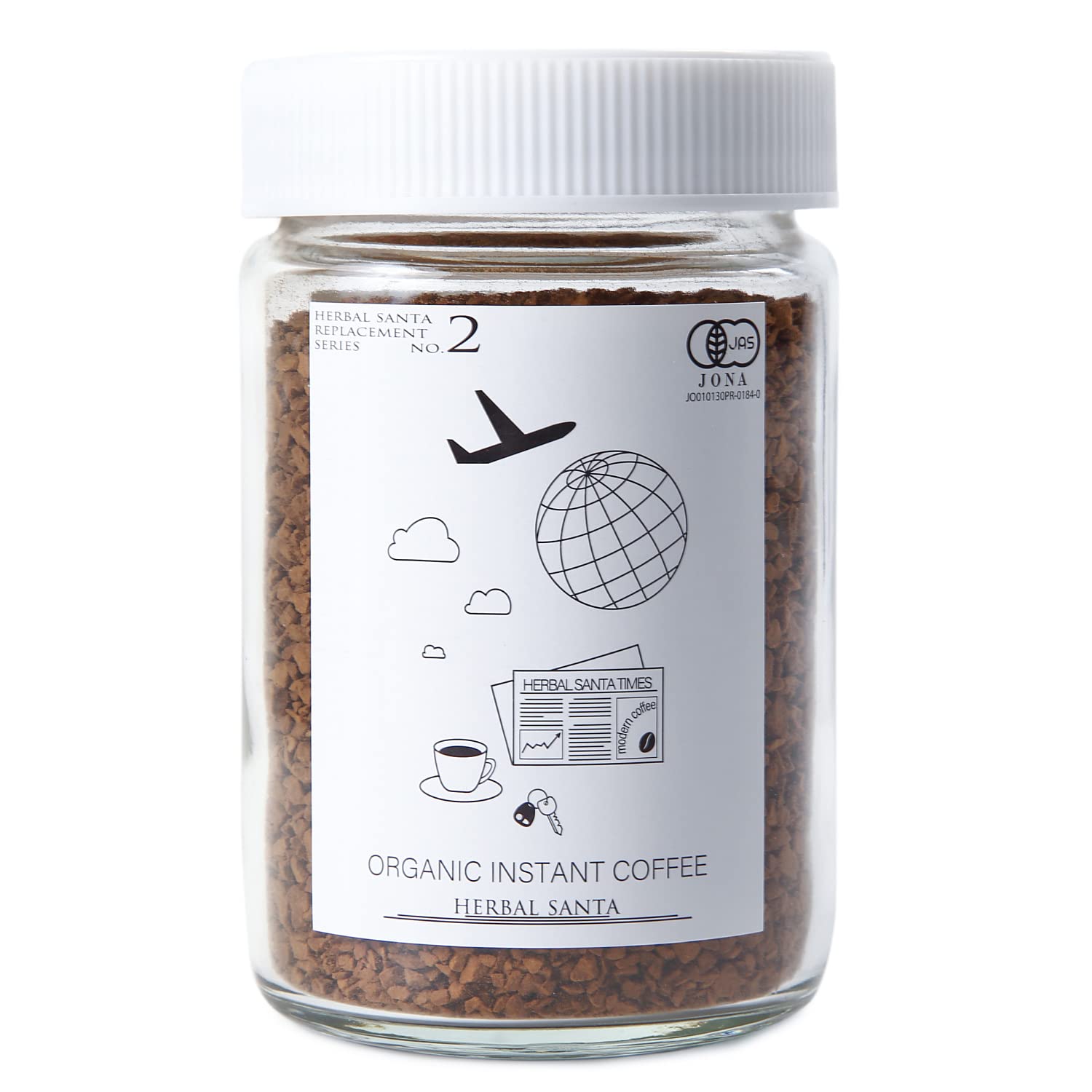 

HERBAL SANTA Органический кофе Растворимый заменитель кофе Серия Herbal Santa