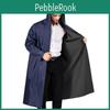 Women Pvc Long Waterproof Mens Windbreaker Raincoats Vintage Green Navy Hooded Trench Coat Male Outdoor Hiking Fishing Clothing For Men