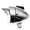 Chrome Vintage Bike Light Headlight Front  Head Lamp