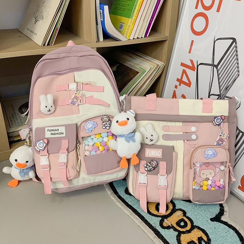 Children's Primary School Students' Cute Girls' Middle School Students' High Looking Backpacks