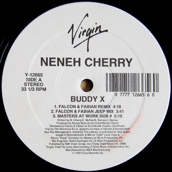 

12inch Record NENEH CHERRY - Buddy X Y12665 Virgin 1992 US Dance & Electronica Used