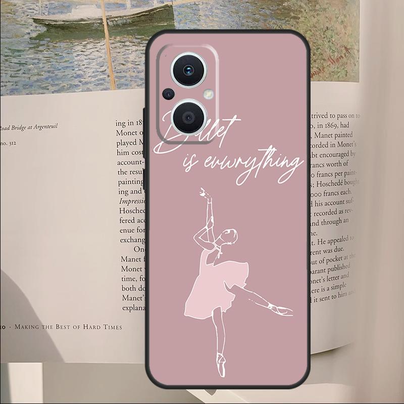 

Ballet Dance Cover For OPPO Reno 12F 11F 13F 14F 10 11 12 13 14 Pro 8 Lite OPPO Find X9 X6 X5 X8 Pro Case OPPO Reno8 Lite