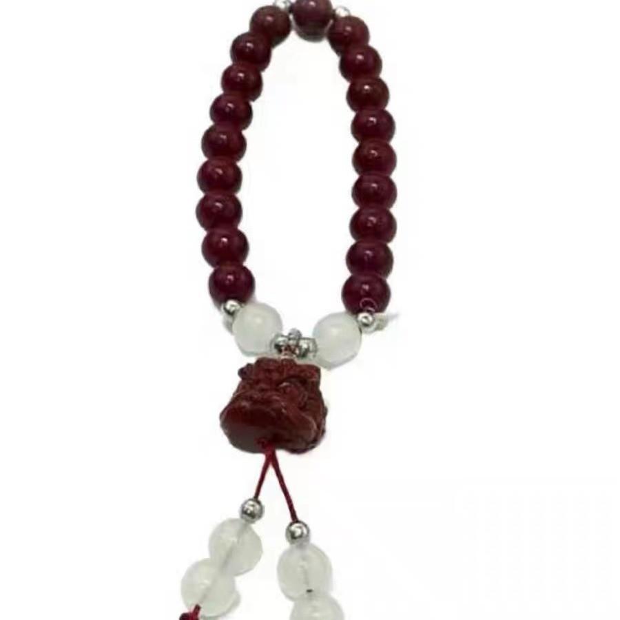 Sophisticated Red Lion Beaded Bracelet For Women Bohemian And Vintage Charm