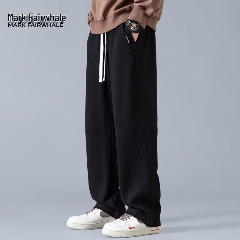Mark Fairwhale Men's Loose Straight-Leg Casual Pants