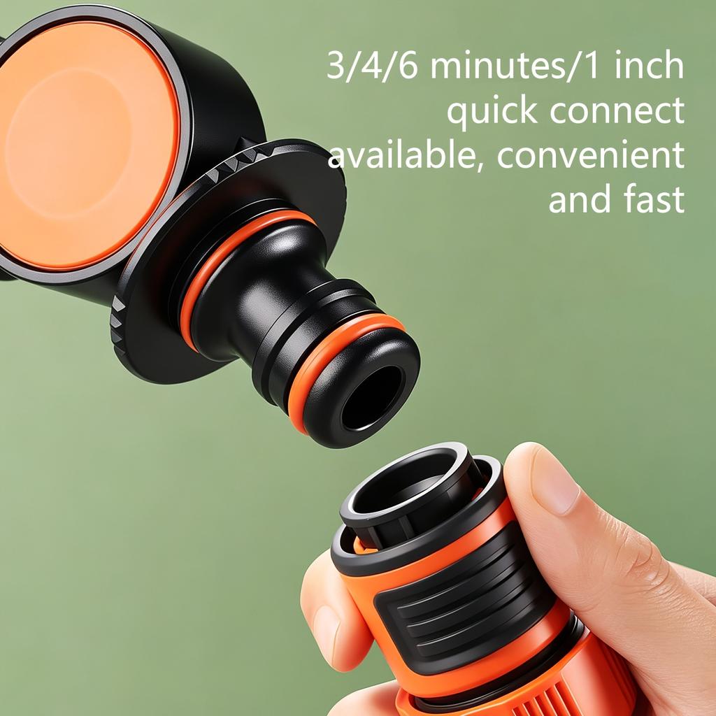 Garden hose connector faucet adapter, kitchen faucet adapter quick connect for watering and irrigation