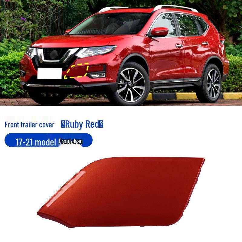 Nissan X-Trail Voorbumperbeschermer & Trekhaakafdekking