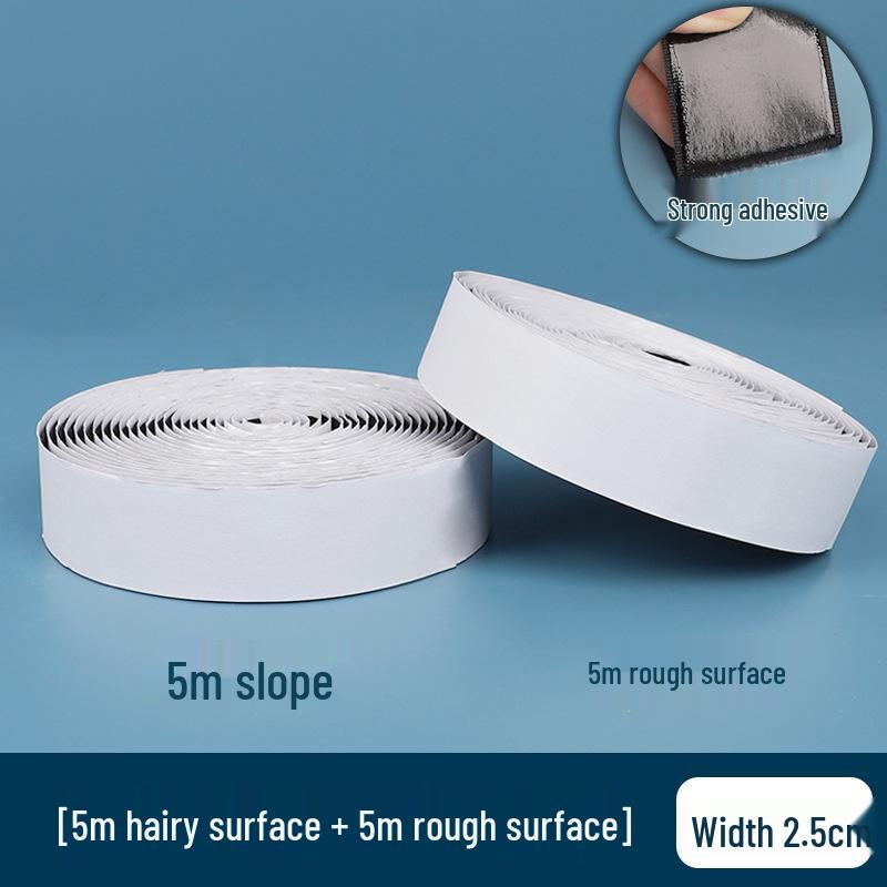 Selbstklebendes doppelseitiges Klettband für Türvorhänge, Automatten und Sofakissen