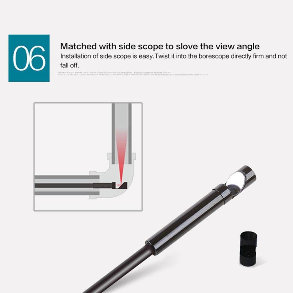 7mm Focus Camera Lens 1.5M Waterproof 6 LED Android Endoscope Mini USB Cable Endoscope