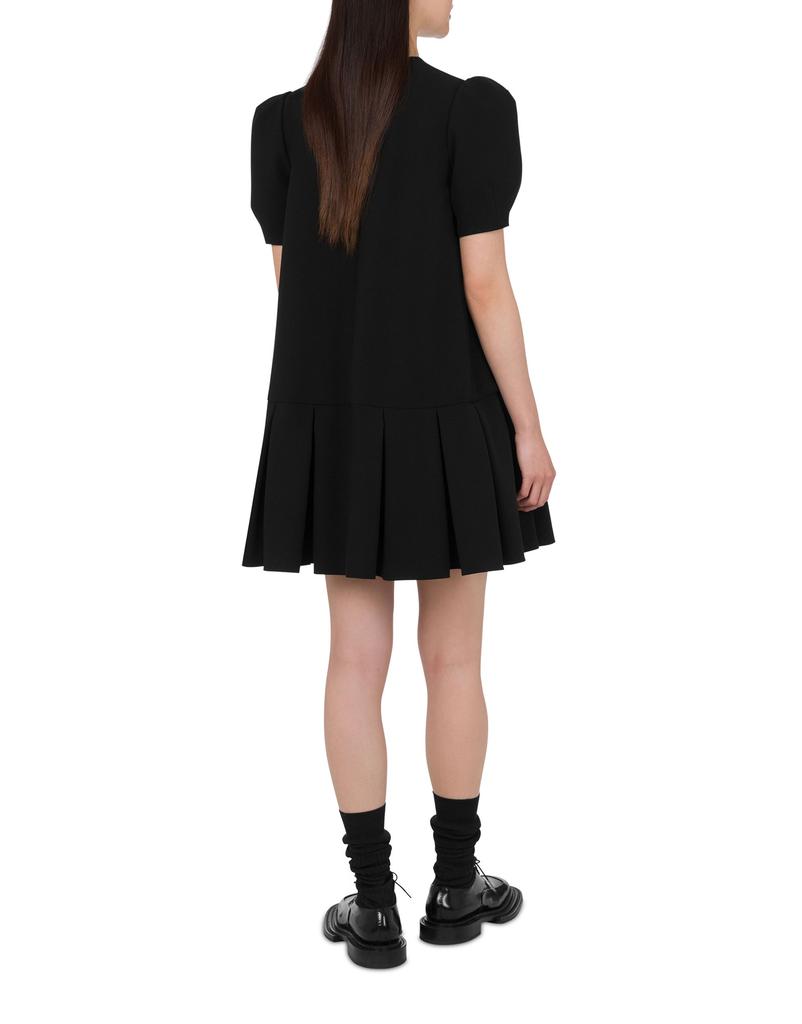 Moschino Puff Pleated Mini Dress