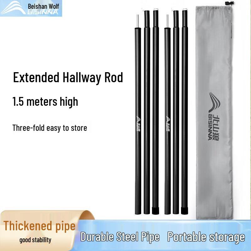 BSWolf Outdoor Tent & Tarp Support Poles