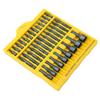 35-teiliges Schraubendreherbit-Set Magnetisch S2 Stahl 1/4 Zoll Sechskantschaft Kreuzschlitz Stecknuss-Set