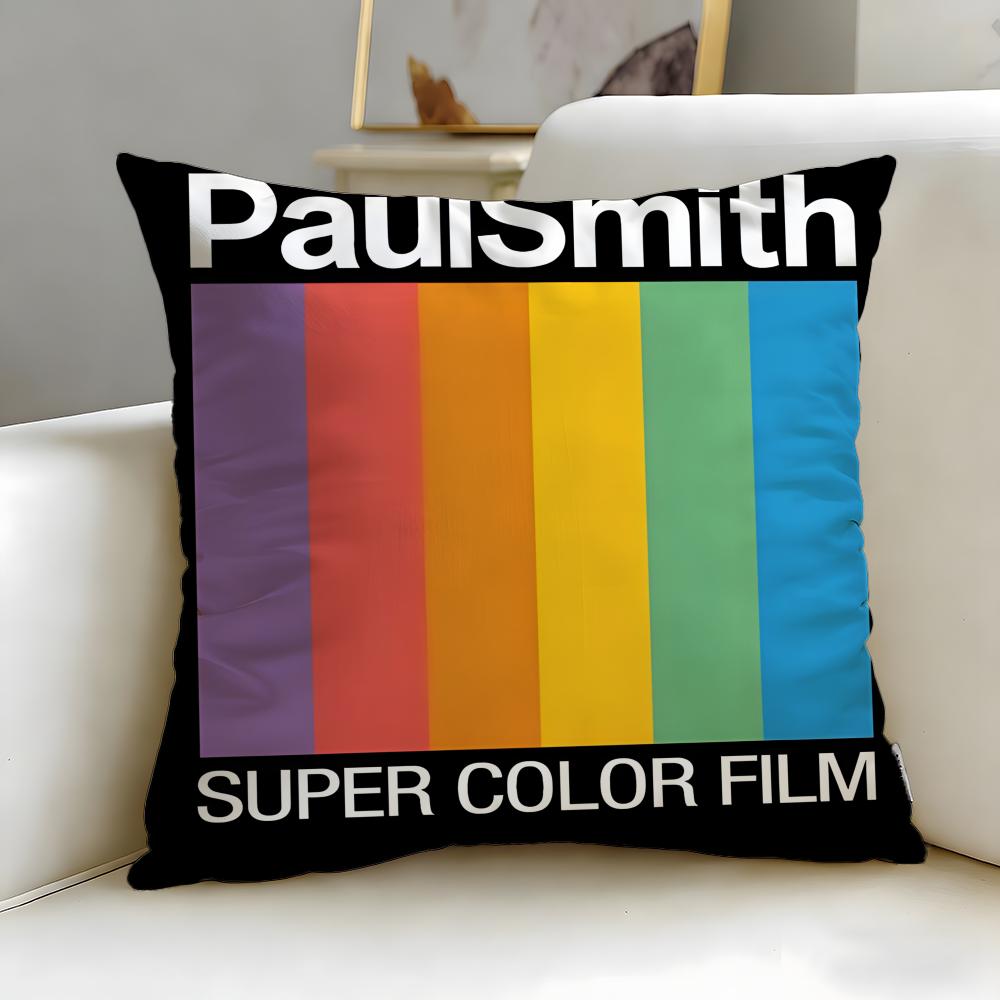 Marchio di moda classico Paul Smith Copricuscino Morbido e Facile da Lavare Federa – Versatile per Divano, Letto, Viaggio e Ufficio