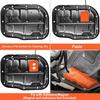 Engine Oil Heater Silicone Heating Blocking Pad Water Oil Warmer Waste Oil Pan Heater Pad For Car 9*13cm
