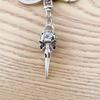 Stylish Bird Head Keychain Skull Claw Key Chain Creative Souvenir for Women Men Easily Attaching to Keys Backpacks