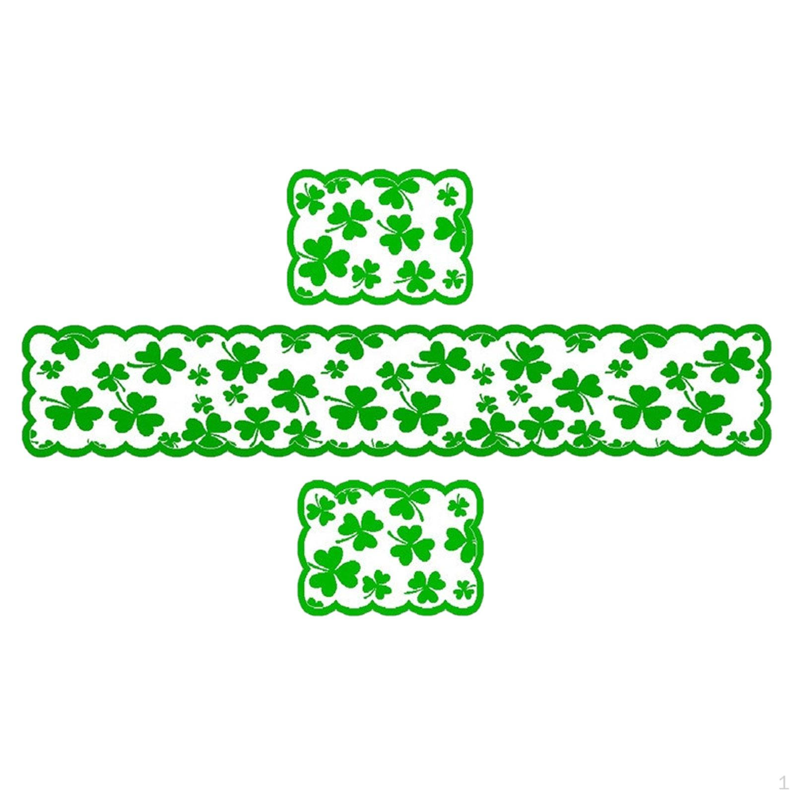 

Элегантный St.. Набор скатертей и подставок ко Дню Святого Патрика для праздничного стола with 2 placemats